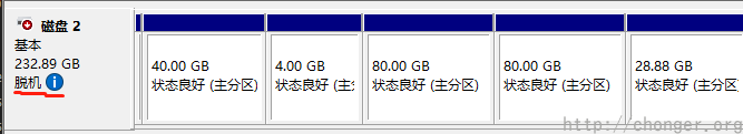 脱机后效果